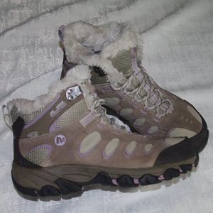 MERRELL WOMENS 7 BOOTS SHOES HIKING TRAIL